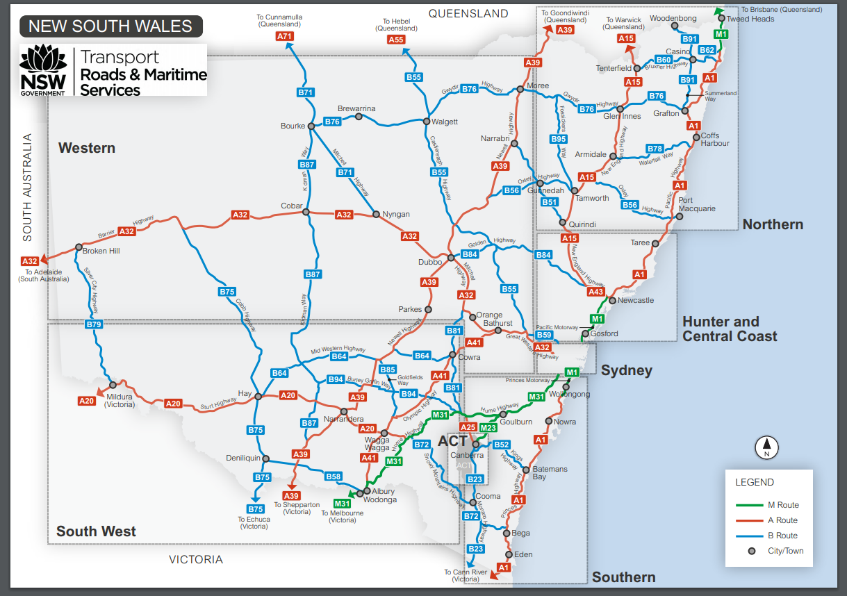 Route ID Map