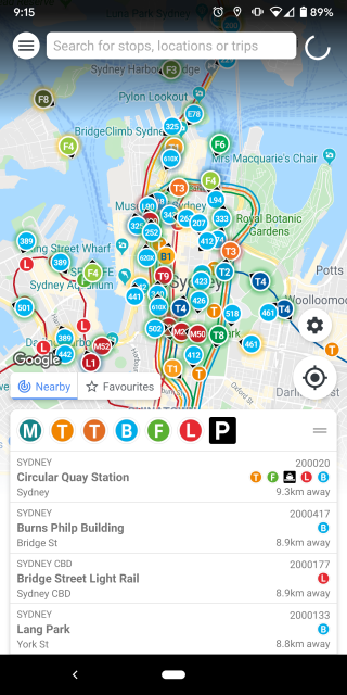 AnyTrip screenshot Screenshot of AnyTrip app