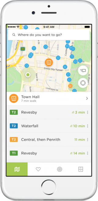 Embark app screenshot Screenshot of the Embark app